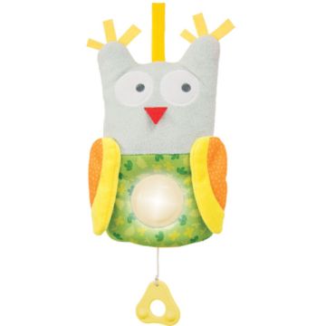 Musikalischer Einschlaffreund mit Nachtlicht, Eule