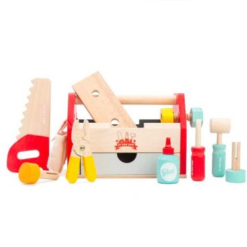 Werkzeugkasten aus Holz, Le Toy Van Spielzeug ab 3 Jahre, Jungen und Mädchen