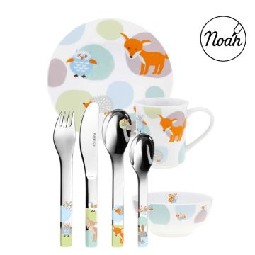 Gravierbares Besteck und Geschirr „Woody“ von Puresigns