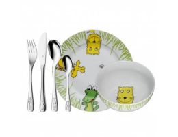 Kinderbesteck-Set 6-teilig Safari Geschenkidee Personalisiert WMF