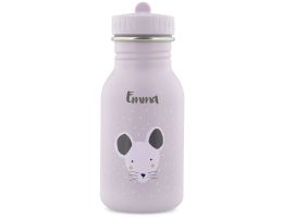 Trinkflasche für Kinder Trixie Baby, mit Vornamen personalisieren, Maus