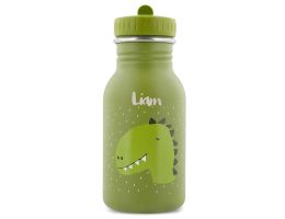 Trixie Baby Trinkflasche für Kinder, personalisiert mit Vorname, Dino