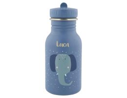 Trixie Baby Elefant Trinkflasche für Kinder, personalisiert mit Vorname