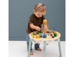 Spieltisch Babyaktivitäten aus Holz, Baby-Geschenk für 12 Monate