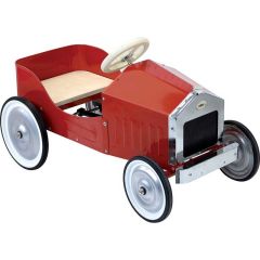 Blechauto Retro Rennwagen mit Pedalen, Creme Geschenkidee Kinder 3 Jahre alt, Vilac, Gratis Versand