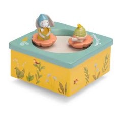 Spieluhr Moulin Roty, Drei kleine Hasen, Geschenk zur Geburt eines Babys