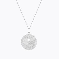 Bola Spitze Ilado mit Kette, silber rhodiniert