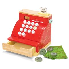 Kaufladen Kasse Versand 1-2 Tagen, Spiel aus Holz von Le Toy Van, Schweizer Shop