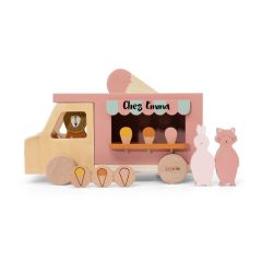 Eiswagen aus Holz, Spielzeug ab 3 