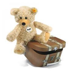 Charly Schlenker-Teddybär im Koffer, Steiff Premium-Geschenkidee