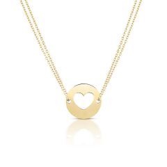 Personalisierte Mutterkette, Halskette mit Kindernamen, Mutterschmuck, Gelbgold Aaina & Co, Gratis Versand