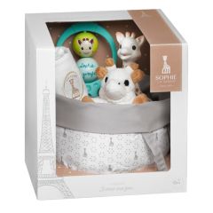 Geschenkoffer Sophie die Giraffe Geschenk zur Geburt Neugeborenes Baby