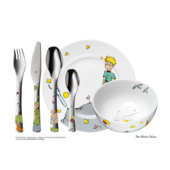 Kinderbesteck-Set 6-teilig der kleine Prinz Geschenkidee Personalisiert WMF