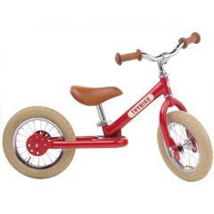 Laufrad Trybike Stahl 2-in-1 Vintage look, rot Gratis Versand Schweiz