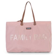 Wickeltasche Family Bag rosa, Geschenkidee Muttertag