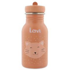 Trixie Baby Trinkflasche für Kinder, mit Vornamen personalisieren, Katze