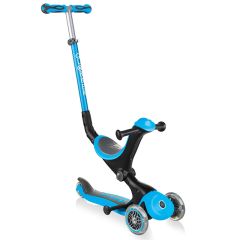 Globber Go Up Deluxe, All in One, von 15 Monates bis 9 Jahre alt, blau, Gratis Versand, Schweiz Online Shop