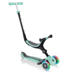 Faltbarer Scooter Globber Go Up 15 Monate, mint, Kostenlose Lieferung, Schweizer Shop