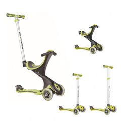 Globber Scooter 3-Rad, 5in1 My Free, Geschenkidee zum ersten Geburtstag, grün, Gratis Versand, sofort verfügbar