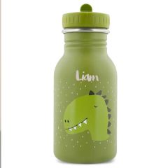 Trixie Baby Trinkflasche für Kinder, personalisiert mit Vorname, Dino