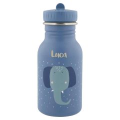 Trixie Baby Elefant Trinkflasche für Kinder, personalisiert mit Vorname