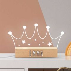 personalisierte Lampe Krone