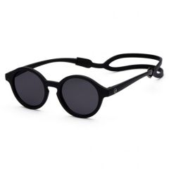 Izipizi 3-5 Jahre Sonnenbrille Bisphenol A frei, 100% UV Kategorie 3, schwarz