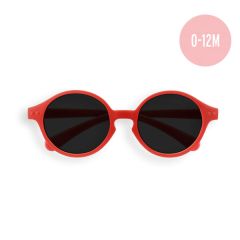 Baby Sonnebrille 0-12 Monate, rot Izipizi