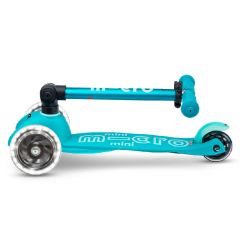 Mini Micro Scooter Deluxe zusammenklappbar, Scooter für Kinder ab 2 Jahren, aqua