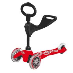  Mini Micro Scooter 3in1 Deluxe, rot
