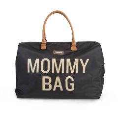 Wickeltasche Mommy Bag schwarz und gold Childhome, Geschenkidee Mutter