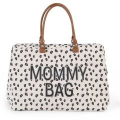 Wickeltasche XXL Mommy Bag mit Leopardenmuster Childhome, Geschenkidee Mutter