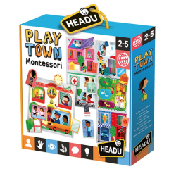 jeu montessori 2-5 ans, play town de headu