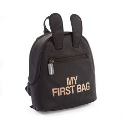 Kinderrucksack, My First Bag für kleine Kinder Childhome, schwarz