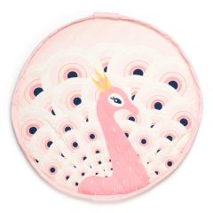 Spielsack 3 in 1 Playmat Play & Go Soft Flamingo 