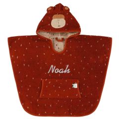 Poncho Trixie Baby Monkey für Kinder, mit Kinder Vorname