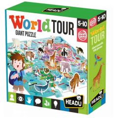 Montessori Riesenpuzzle World Tour 