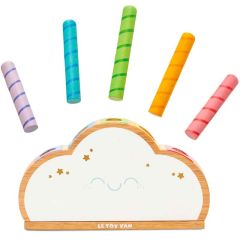 jouet pop up le toy van, nuage arc en ciel
