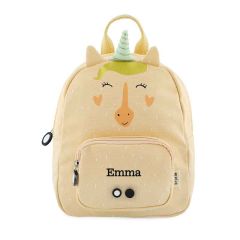 Trixie Rucksack, Personalisiertes Geschenk mit gesticktem Namen, ab 4 Jahren, Einhorn