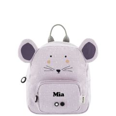 kleine Maus Rucksack mit Namen personalisieren Kind