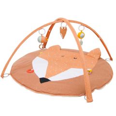 Spielbogen Baby Krabbeldecke mit Aktivitäten Fuchs