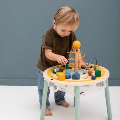 Spieltisch Babyaktivitäten aus Holz, Baby-Geschenk für 12 Monate