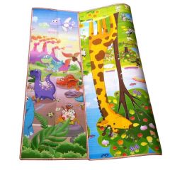 Mega-Spielmatte 2-seitig (Giraffe/Dino)