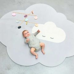 Baby-Schaumstoffmatte Quut, Graue Wolke