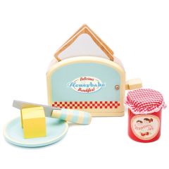 Toaster Set Set Rollenspiel Babyspielzeuge ab 3, Le Toy Van