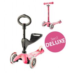 Mini Micro Scooter 3in1 Deluxe Pink, von 1 bis 5 Jahre alt