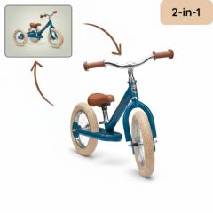 Laufrad blau metal, Trybike