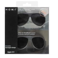 click & change Brille, mokki, für Kinder von 2 bis 5 Jahren, Farbe schwarz