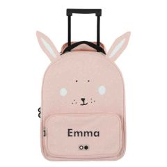 Kinderkoffer Trixie, Personalisiertes Geschenk mit Namensstickerei, Hase 