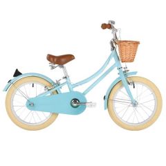 Kinder Velo Bobbin 16'' für 4- bis 6-Jährige, Retro Fahrrad mit Pedalen, Gratis Versand, Schweizer Lager 